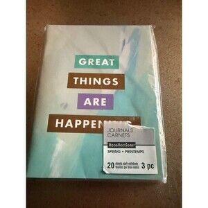 "Great Things Are Happening" Journals (Spring 3 pc)